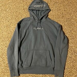 Men’s Blue Logo Hollister hoodie/ sweatshirt GREAT CONDITION